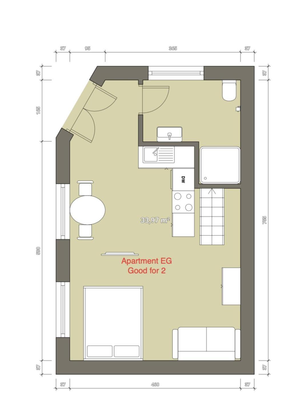 Apartment 58- Ruhr Nah 에센 외부 사진